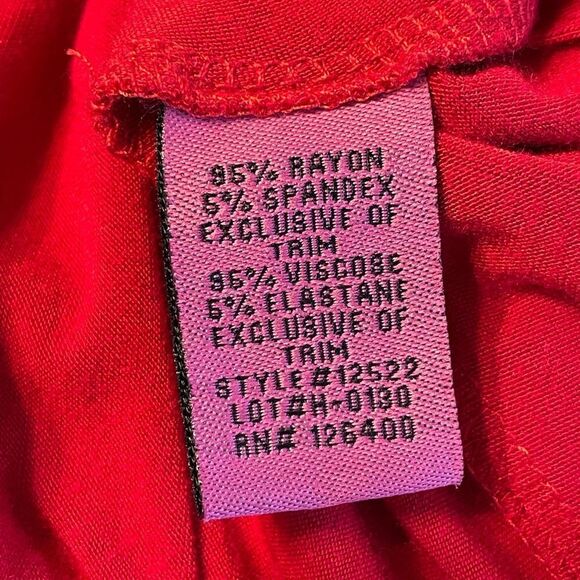 Antthony Studio Red Flying Monkeys Tunic Top XL Wizard of Oz - Picture 7 of 8